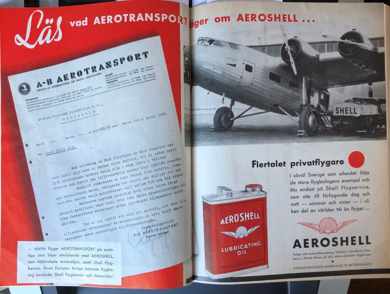 Aeroshell annonse - Faximile Flygning Nr5-1936.jpg